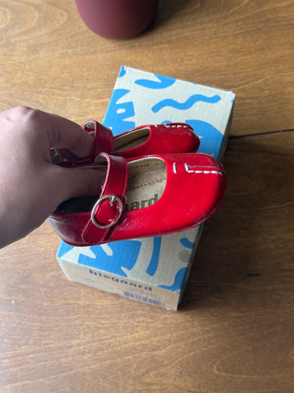 Bisgaard Annabelle in Red Patent